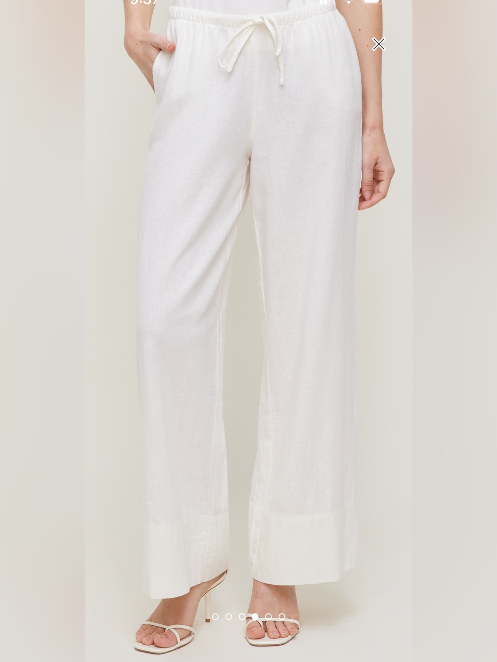 Dynamite Leo linen Pants